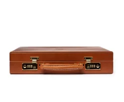 Poker Set No. 241 in Chestnut Leather