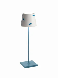 Poldina Lido in Light Blue Fish