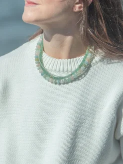 Polly Necklace in Green