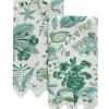 Pomegranate Guest Towel in Emerald