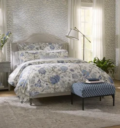 Pondicherry Duvet Cover in Sea