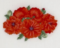 Poppies Bouquet Tissue Box Cover