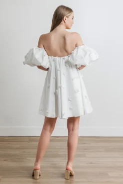 Posie Dress in Ivory