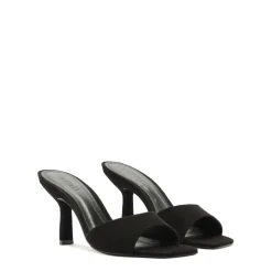 Posseni Suede Sandal in Black