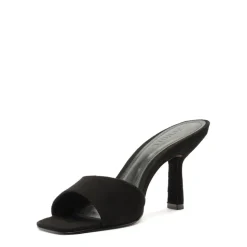 Posseni Suede Sandal in Black