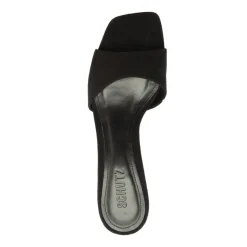 Posseni Suede Sandal in Black