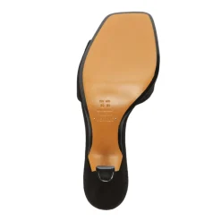 Posseni Suede Sandal in Black