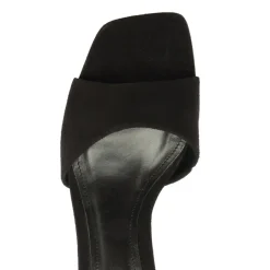Posseni Suede Sandal in Black
