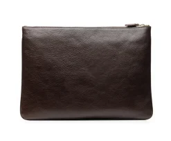 Pouch III No. 65 in Vintage Walnut Leather
