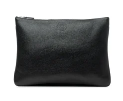 Pouch III No. 65 in Vintage Walnut Leather