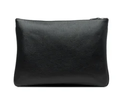 Pouch III No. 65 in Vintage Walnut Leather