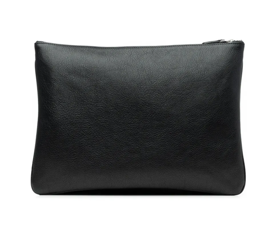 Pouch III No. 65 in Vintage Walnut Leather