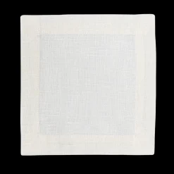 Prism Oyster Cocktail Napkin in Linen