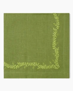 Prism Vine Linen Dinner Napkin