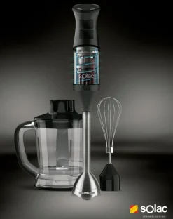 Professional Stainless-Steel 1000W Hand Blender With Accessories Kit