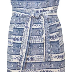 Provence Avignon Apron in Blue & Marine