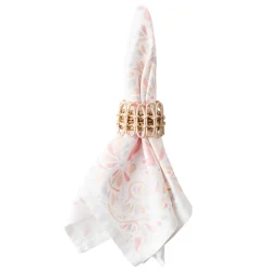 Provence Rattan Whitewash Napkin Ring