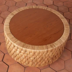 Puebla Woven Coffee Table