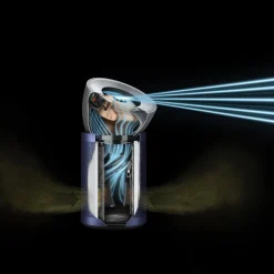 Purifier Big + Quiet Formaldehyde BP03 in Bright Nickel & Prussian Blue