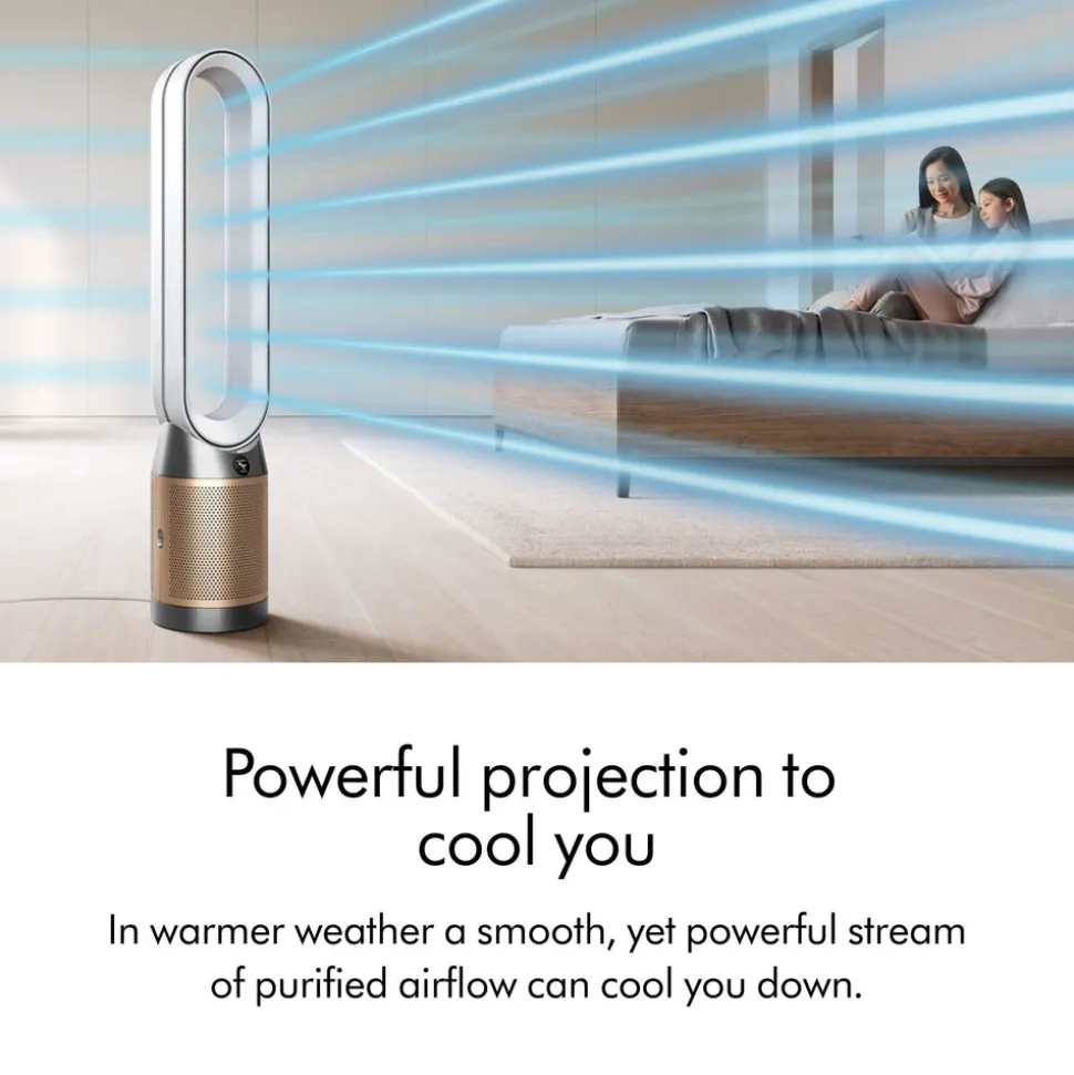 Purifier Cool De-Nox PC2 in White & Gold