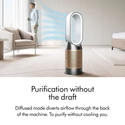 Purifier Hot + Cool De-Nox HP2 in White & Gold