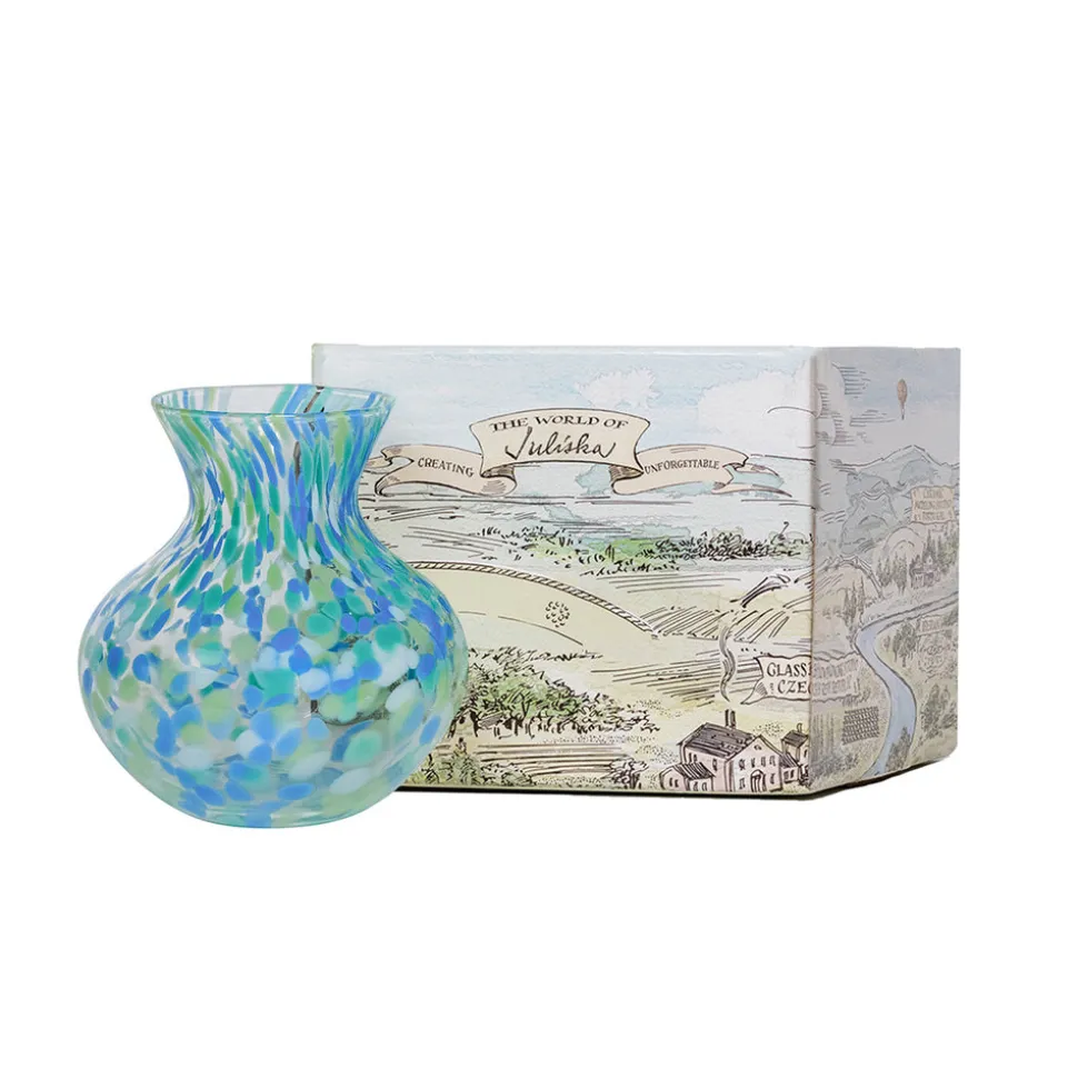 Puro 6" Vase in Ocean