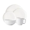 Puro Coupe 5-Piece Place Setting in Whitewash