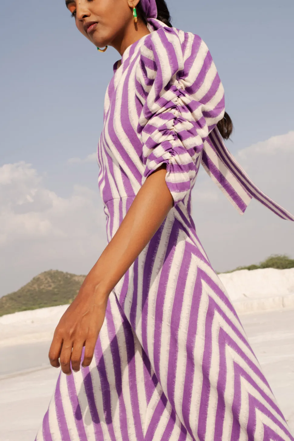 Purple Illusion Dress