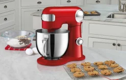 5.5-Quart Stand Mixer in Ruby Red