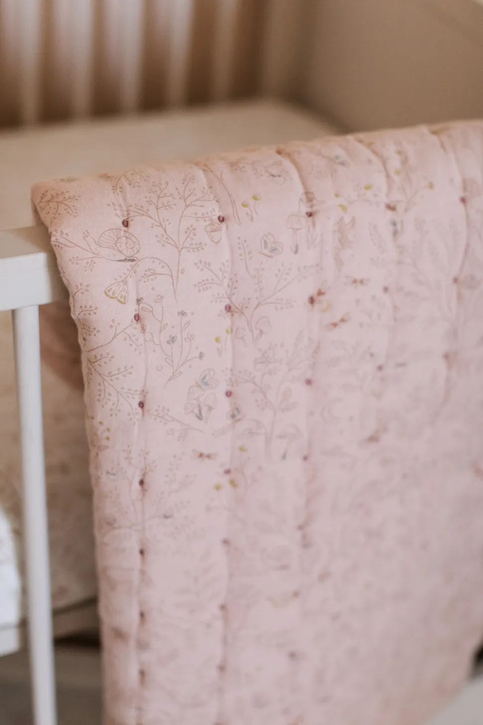 Quilted Chambray Blanket