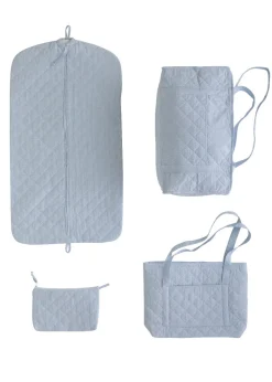 Quilted Luggage Set