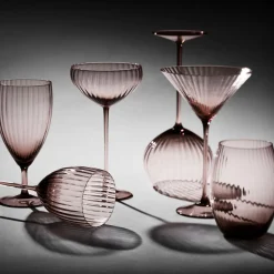 Quinn Mocha Martini Glasses, Set of 2