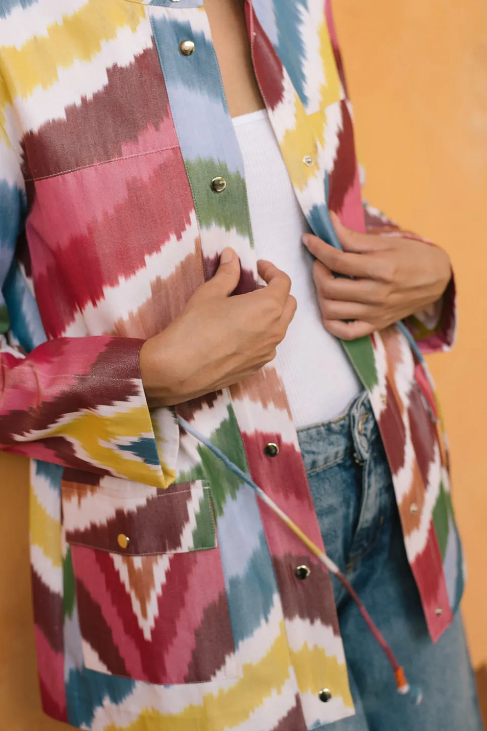 Rainbow Ikat Jacket