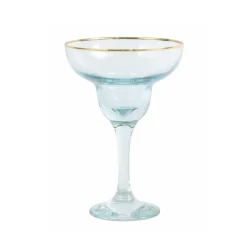 Rainbow Margarita Glass