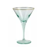 Rainbow Martini Glass