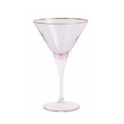Rainbow Martini Glass