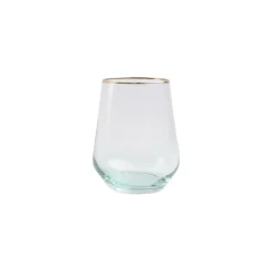 Rainbow Stemless Wine Glass