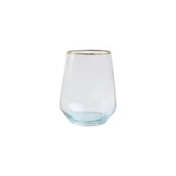 Rainbow Stemless Wine Glass