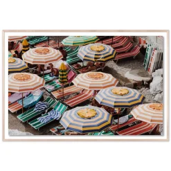 Rainbow Umbrellas Print