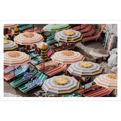 Rainbow Umbrellas Print