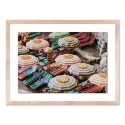 Rainbow Umbrellas Print