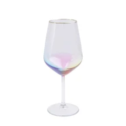 Rainbow Wine Glass