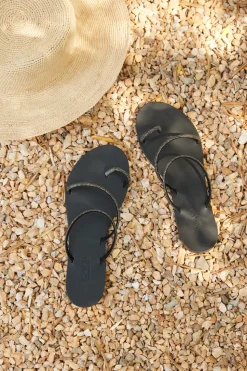Raissa Vegetable Tanned Leather Sandal