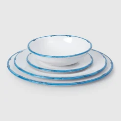 Ramatuelle Bamboo Bowl in Blue
