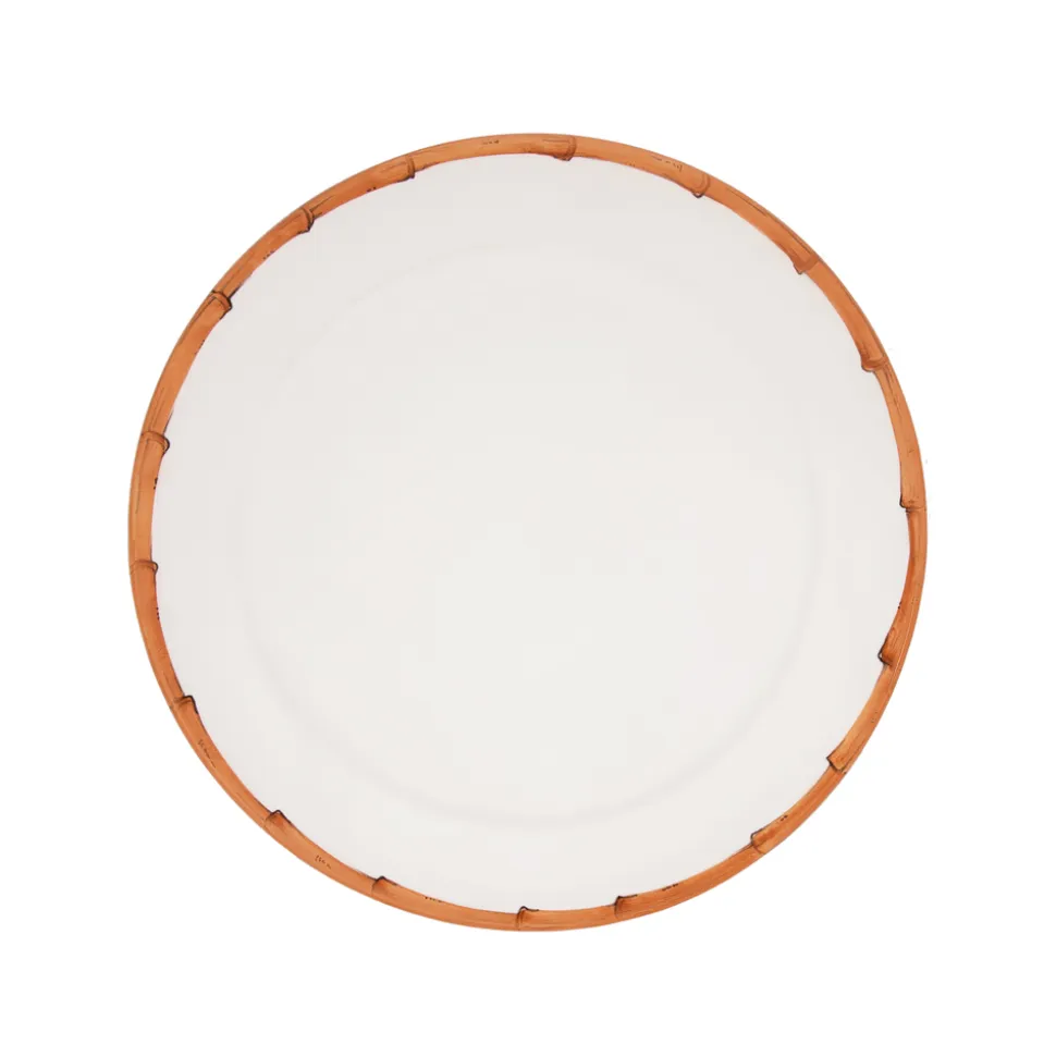 Ramatuelle Bamboo Large Dinner/Charger Plate, Natural