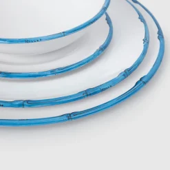 Ramatuelle Bamboo Side Plate in Blue