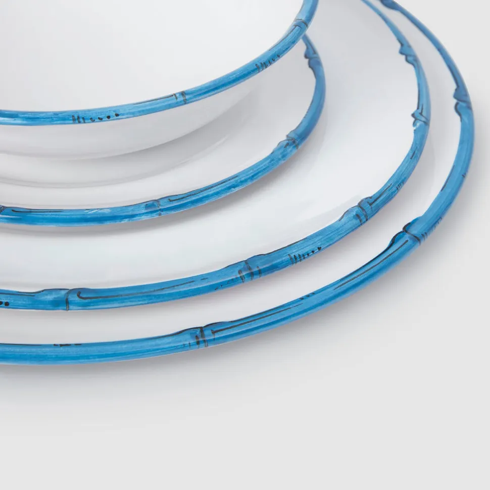 Ramatuelle Bamboo Side Plate in Blue