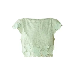 Raquel Top in Minty Green