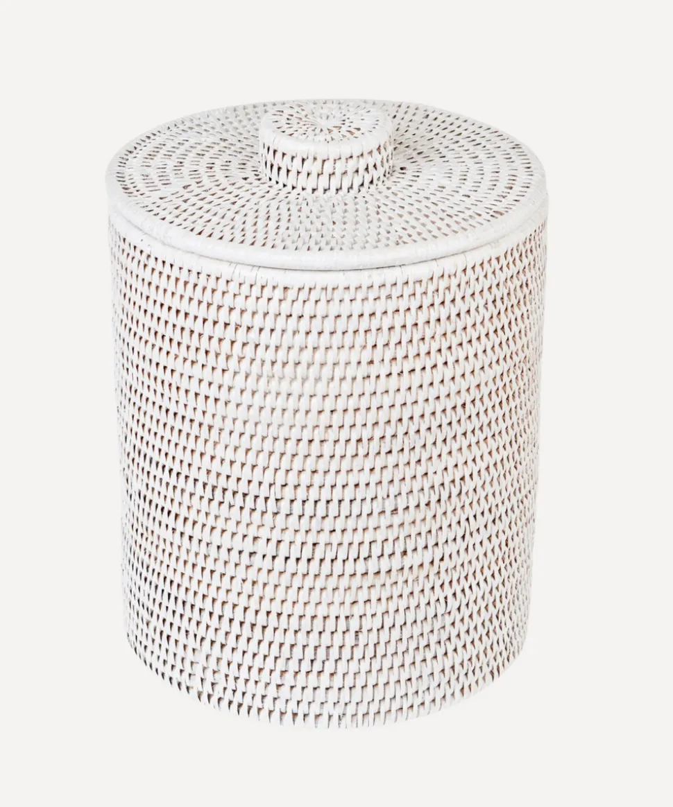 Rattan Bathroom Bin