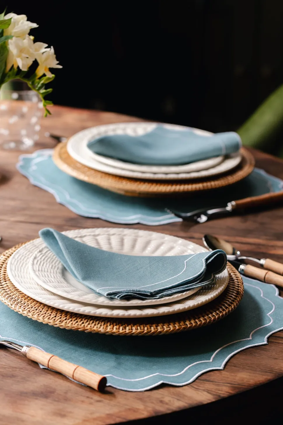 Rattan Charger Plate